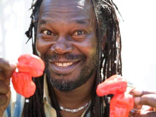 Levi Roots getting spicy - Caribbean Food Made Easy