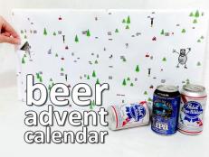 Get complete instructions to customize your own beer advent calendar on Instructables.