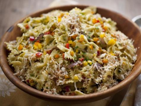 Meatless Monday: Pasta Salad With Green Onion Dressing