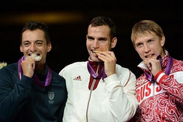 Olympians Who Eat Their Medals