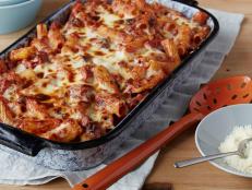 Cooking Channel serves up this Pasta Al Forno: Oven Baked Pasta recipe from David Rocco plus many other recipes at CookingChannelTV.com