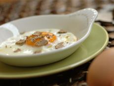 Cooking Channel serves up this Fried Eggs With Truffles recipe from David Rocco plus many other recipes at CookingChannelTV.com
