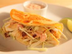 Cooking Channel serves up this Zesty Lime Fish Tacos recipe  plus many other recipes at CookingChannelTV.com