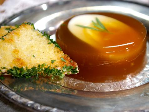 Jellied Eggs with Tarragon