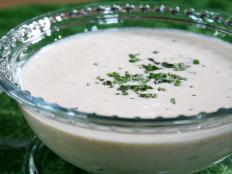 Cooking Channel serves up this Cold Yogurt Soup with Tamarind and Mint recipe  plus many other recipes at CookingChannelTV.com