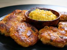 Cooking Channel serves up this Crispy Sweet Potato Cakes recipe from Bal Arneson plus many other recipes at CookingChannelTV.com