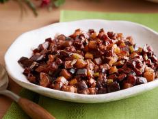 Cooking Channel serves up this Lucia's Christmas Caponata recipe from David Rocco plus many other recipes at CookingChannelTV.com