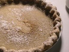 Cooking Channel serves up this Hoosier Sugar Cream Pie recipe  plus many other recipes at CookingChannelTV.com