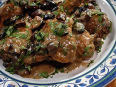 Cooking Channel serves up this Coq au Riesling recipe from Laura Calder plus many other recipes at CookingChannelTV.com