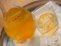 Cooking Channel serves up this Orange Peel Wine recipe from Laura Calder plus many other recipes at CookingChannelTV.com