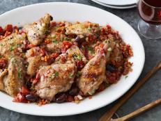 Cooking Channel serves up this Chicken Cacciatore recipe from Debi Mazar and Gabriele Corcos plus many other recipes at CookingChannelTV.com