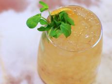 Cooking Channel serves up this Peach Julep recipe  plus many other recipes at CookingChannelTV.com