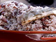 Cooking Channel serves up this Caribbean-style Beans and Rice recipe from Michael Chiarello plus many other recipes at CookingChannelTV.com