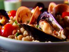 Cooking Channel serves up this Fregola with Clams and Mussels recipe from Giada De Laurentiis plus many other recipes at CookingChannelTV.com