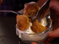 Cooking Channel serves up this Deep Fried Apple Pies with Cheddar Crust recipe  plus many other recipes at CookingChannelTV.com