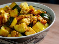Cooking Channel serves up this Zucchini Paneer recipe  plus many other recipes at CookingChannelTV.com