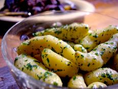Cooking Channel serves up this Boiled Parslied Potatoes recipe  plus many other recipes at CookingChannelTV.com