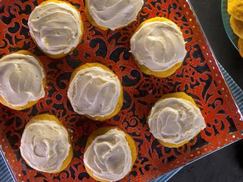 Carrot Cookies with Orange Buttercream Icing