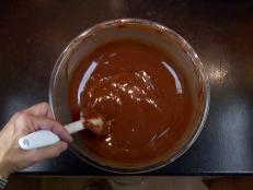 Cooking Channel serves up this Microwave Chocolate Tempering recipe  plus many other recipes at CookingChannelTV.com