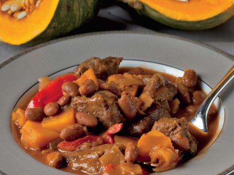Harvest Beef Chili with Pumpkin and Beans