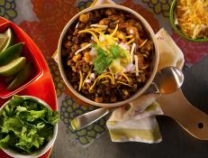 Cooking Channel serves up this Healthy Bison Chili recipe from Kelsey Nixon plus many other recipes at CookingChannelTV.com