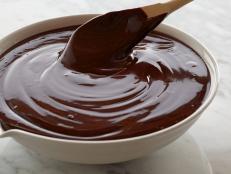 Cooking Channel serves up this Ganache Frosting recipe from Alton Brown plus many other recipes at CookingChannelTV.com