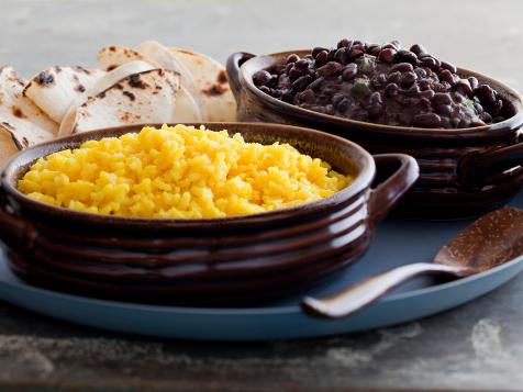 Spicy Black Beans and Yellow Rice