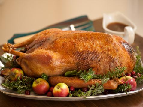 Roast Goose and Stuffing