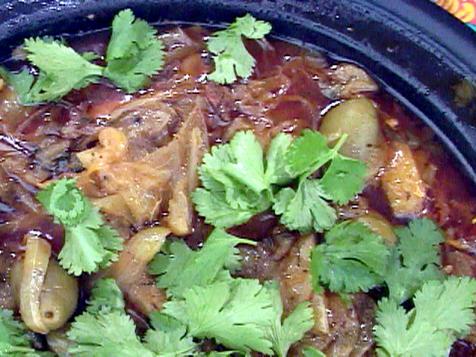 Chicken Tagine with Green Olives and Preserved Lemon
