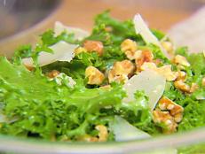 Cooking Channel serves up this Chicory Salad with Walnuts and Parmesan recipe from Ellie Krieger plus many other recipes at CookingChannelTV.com