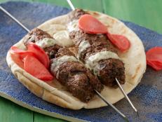 Cooking Channel serves up this Grilled Kebabs recipe from Nadia G. plus many other recipes at CookingChannelTV.com