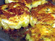 Cooking Channel serves up this Salmon and Cod Fishcakes recipe  plus many other recipes at CookingChannelTV.com