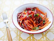 Cooking Channel serves up this Beet and Carrot Slaw recipe  plus many other recipes at CookingChannelTV.com