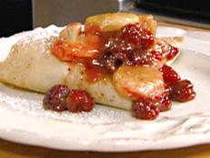 Cooking Channel serves up this Banana Nutella Crepes recipe from Michael Chiarello plus many other recipes at CookingChannelTV.com
