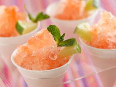 Cooking Channel serves up this Mango Strawberry Snow Cones recipe from Tyler Florence plus many other recipes at CookingChannelTV.com