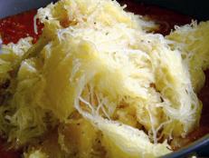 Cooking Channel serves up this Spaghetti Squash with Marinara recipe  plus many other recipes at CookingChannelTV.com