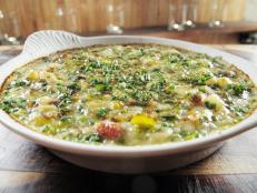 Cooking Channel serves up this Geoduck Chowder recipe  plus many other recipes at CookingChannelTV.com