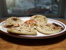 Cooking Channel serves up this Pupusas recipe  plus many other recipes at CookingChannelTV.com