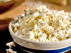 Cooking Channel serves up this Popcorn with Parmesan and Pecorino recipe from Giada De Laurentiis plus many other recipes at CookingChannelTV.com