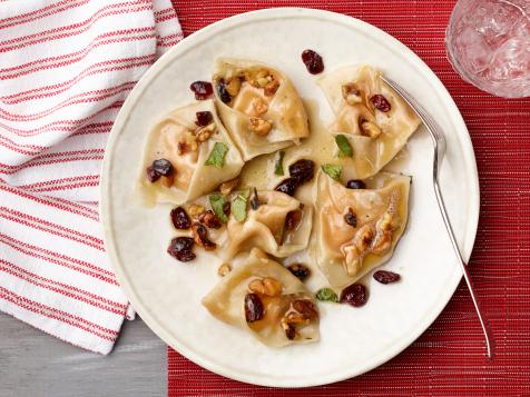 Butternut Squash Tortellini with Brown Butter Sauce