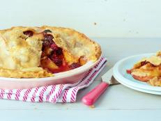 Cooking Channel serves up this Peach-Blackberry Pie recipe from Bobby Flay plus many other recipes at CookingChannelTV.com