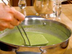 Cooking Channel serves up this Very Green Broccoli Soup recipe from Michael Chiarello plus many other recipes at CookingChannelTV.com