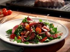Cooking Channel serves up this Sweet Pepper and Steak Salad recipe from Aida Mollenkamp plus many other recipes at CookingChannelTV.com