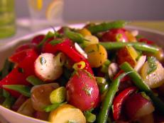 Cooking Channel serves up this Warm Vegetable Salad recipe  plus many other recipes at CookingChannelTV.com