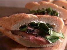Cooking Channel serves up this Steak Sandwiches recipe from Giada De Laurentiis plus many other recipes at CookingChannelTV.com