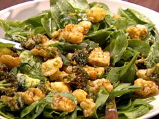Cooking Channel serves up this Parmesan Broccoli and Cauliflower Salad recipe from Giada De Laurentiis plus many other recipes at CookingChannelTV.com