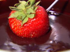 Cooking Channel serves up this Spicy Sweet Chocolate Fondue recipe from Ching-He Huang plus many other recipes at CookingChannelTV.com