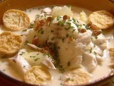 Cooking Channel serves up this New England Fish Chowder recipe  plus many other recipes at CookingChannelTV.com