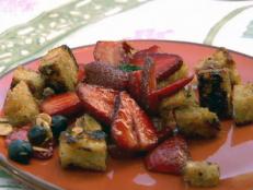 Cooking Channel serves up this Brunch Panzanella recipe from Michael Chiarello plus many other recipes at CookingChannelTV.com