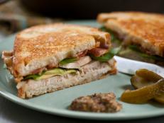 Cooking Channel serves up this Roast Turkey, Avocado and Bacon Sandwich recipe from Tyler Florence plus many other recipes at CookingChannelTV.com